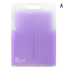 Load image into Gallery viewer, Portable Organ Bag Document Bag File Folder Expanding Wallet 5 Grid  A4 Organizer Paper Holder Office School Supplies Gift