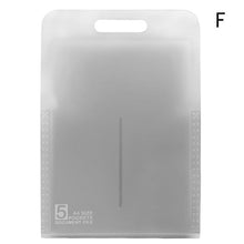Load image into Gallery viewer, Portable Organ Bag Document Bag File Folder Expanding Wallet 5 Grid  A4 Organizer Paper Holder Office School Supplies Gift