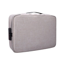 Load image into Gallery viewer, Document Ticket Bag Large Capacity Certificates Files Organizer For Home Travel Use to store Important Items
