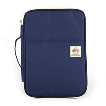 Load image into Gallery viewer, A4 Document Organizer Folder Padfolio Multifunction Business Holder Case for Ipad Bag Office Filing Briefcase Storage Stationery